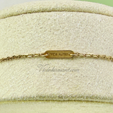Van Cleef Arpels Sweet Alhambra Necklace Mother Of Pearl Yellow Gold