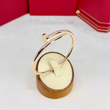 Cartier Juste Un Clou Bracelet Rose Gold Size 16