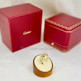 Cartier Panthere De Ring Yellow Gold Lacquered Size 51