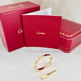 Cartier Love Bracelet Yellow Gold Size 16