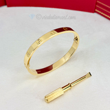 Cartier Love Bracelet Yellow Gold Size 16
