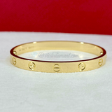 Cartier Love Bracelet Yellow Gold Size 16