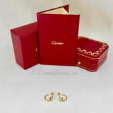 Cartier Juste Un Clou Earrings Yellow Gold