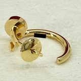 Cartier Juste Un Clou Earrings Yellow Gold