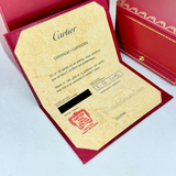 Cartier Love Bracelet Rose Gold Size 18 10 Rainbow Gemstone