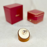 Cartier Trinity Ring Multi Tone Gold Size 50 Classic