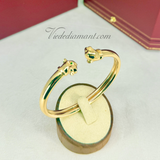 Cartier Panthere De Bracelet Yellow Gold Size 17