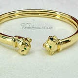 Cartier Panthere De Bracelet Yellow Gold Size 17