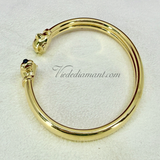 Cartier Panthere De Bracelet Yellow Gold Size 17