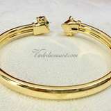 Cartier Panthere De Bracelet Yellow Gold Size 17