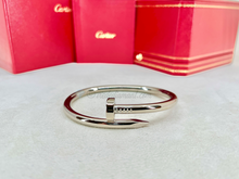 Cartier Juste Un Clou Bracelet Medium White Gold Size 20