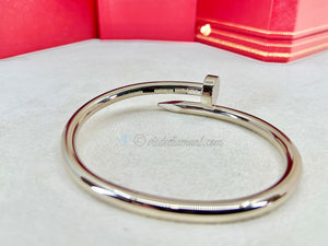 Cartier Juste Un Clou Bracelet Medium White Gold Size 20