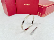 Cartier Love Bracelet White Gold Size 21