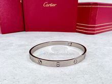 Cartier Love Bracelet White Gold Size 21