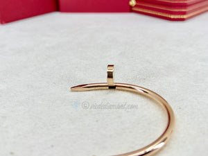 Cartier Juste Un Clou Bracelet Rose Gold Size 17