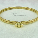 Cartier Ecrou De Bracelet Yellow Gold Size 19