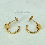 Cartier Juste Un Clou Earrings Rose Gold