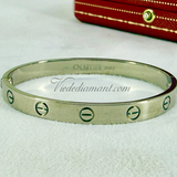 Cartier Love Bracelet White Gold Size 16