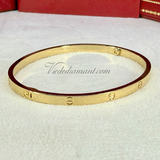 Cartier Love Bracelet Yellow Gold Size 18 SM