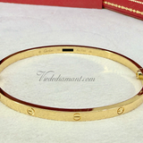 Cartier Love Bracelet Yellow Gold Size 18 SM