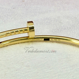 Cartier Juste Un Clou Bracelet SM Yellow Gold Size 17