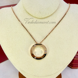 Cartier Love Necklace Rose Gold 42 CM 3 Diamond