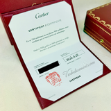 Cartier Love Necklace Rose Gold 42 CM 3 Diamond
