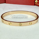 Cartier Love Bracelet Rose Gold Size 18