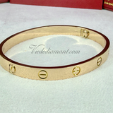 Cartier Love Bracelet Rose Gold Size 18