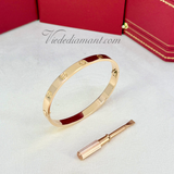 Cartier Love Bracelet Rose Gold Size 18