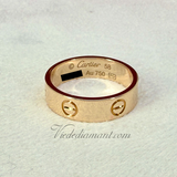 Cartier Love Ring Rose Gold Size 58