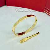 Cartier Love Bracelet Yellow Gold Size 17