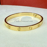 Cartier Love Bracelet Yellow Gold Size 17