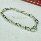 Cartier Santos De Bracelet White Gold Medium