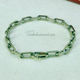 Cartier Santos De Bracelet White Gold Medium