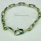 Cartier Santos De Bracelet White Gold Medium