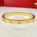 Cartier Love Bracelet Yellow Gold Size 16