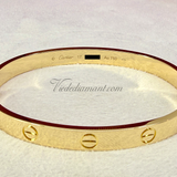 Cartier Love Bracelet Yellow Gold Size 17