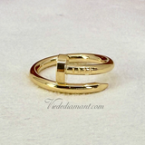 Cartier Juste Un Clou Ring Yellow Gold Size 55