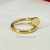 Cartier Juste Un Clou Ring Yellow Gold Size 55