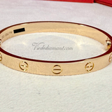 Cartier Love Bracelet Rose Gold Size 16