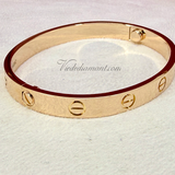 Cartier Love Bracelet Rose Gold Size 16
