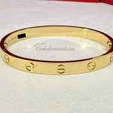 Cartier Love Bracelet Yellow Gold Size 16