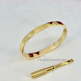 Cartier Love Bracelet Yellow Gold Size 16