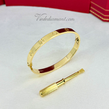 Cartier Love Bracelet Yellow Gold Size 16
