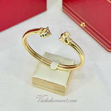 Cartier Panthere De Bracelet Yellow Gold Size 17