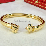 Cartier Panthere De Bracelet Yellow Gold Size 17
