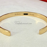 Cartier Love Cuff Bracelet Rose Gold Size 18