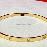 Cartier Love Bracelet Yellow Gold Size 19 SM