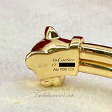 Cartier Panthere De Bracelet Yellow Gold Size 17